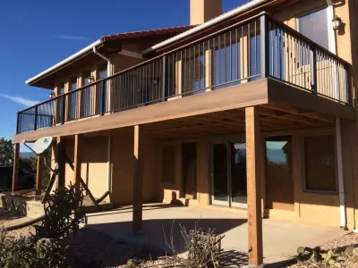 Southwestern-Inspired Deck Renovation — Home Renovation & Remodeling Services project by Total Construction Solutions