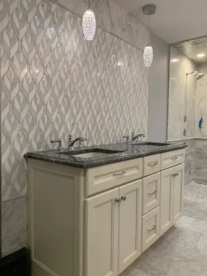 Serene Spa-Inspired Master Bath — Home Renovation & Remodeling Services project by Fiderio & Sons