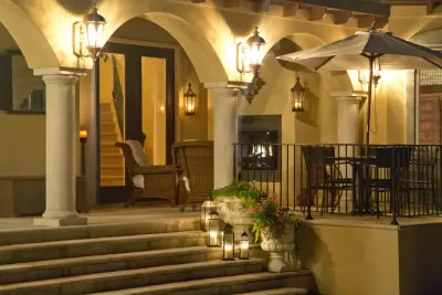 Linkhorn Spanish-Inspired Home Construction - Exterior — Home Renovation & Remodeling Services project by Mike Simon Construction Corp