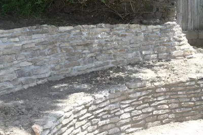 Unique Retaining Walls — Home Renovation & Remodeling Services project by Schmidt Construction Omaha