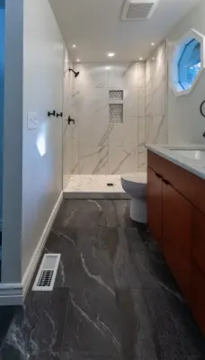 Bathroom Renovation in Spring — Home Renovation & Remodeling Services project by Lechner Design & Remodel