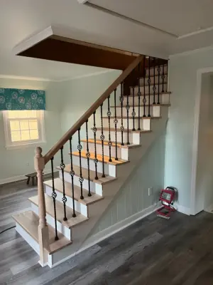 Stair Setup — Home Renovation & Remodeling Services project by Beatty Construction & Roofing