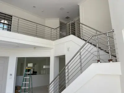 Stairway and Handrail — Home Renovation & Remodeling Services project by Piranha Construction