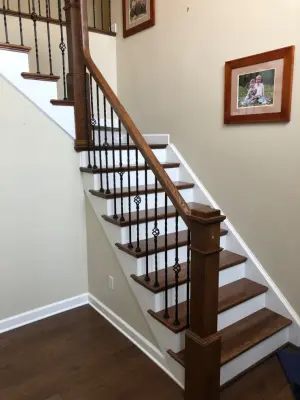 Stairway Styles and Steps — Home Renovation & Remodeling Services project by N. Alan Stauber DBA Quality Carpentry