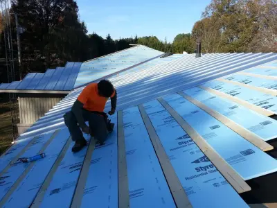 Seamless Metal Roofing — Home Renovation & Remodeling Services project by Dodge City Construction Co