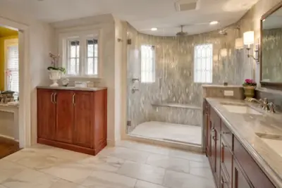 Borderline Bathrooms — Home Renovation & Remodeling Services project by Remodel Moore, LLC
