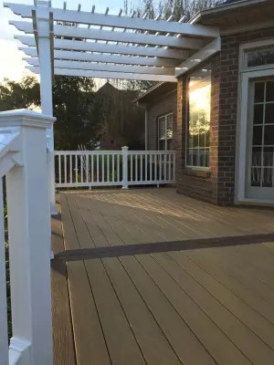 Steeplegate Patio and Arbor — Home Renovation & Remodeling Services project by Badin Lake Builders