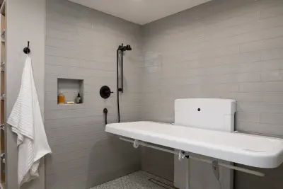 Stonebrooke - Accessible Shower — Home Renovation & Remodeling Services project by Anderson & Rodgers Construction
