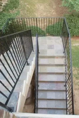 Stucco and Slate Deck and Porch by Lone Star Construction