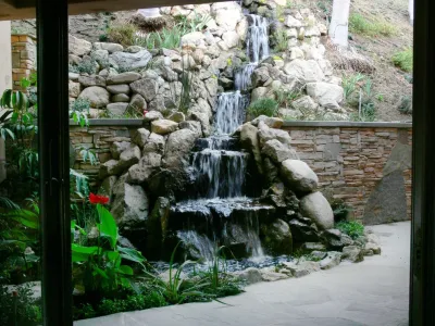 Waterfall Views Outside Your Window by California Waterscapes