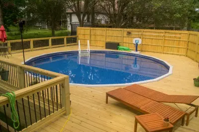Residential Pool Patio — Home Renovation & Remodeling Services project by Trueson Exteriors