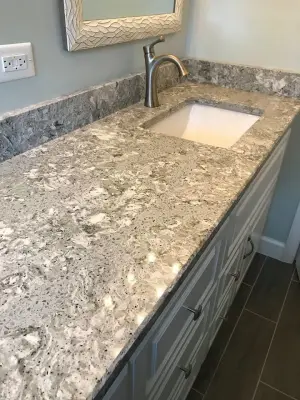 Open Shower with Subway Tile — Home Renovation & Remodeling Services project by Renata Renovations LLC