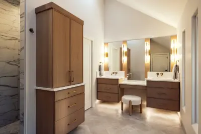 Summit Lake Renovation for Kitchen, Bathroom, and Living Room — Home Renovation & Remodeling Services project by Kuster Homes & Remodeling