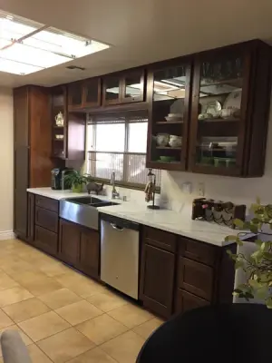 Sun City Duplex Cooking Area and Hearth — Home Renovation & Remodeling Services project by Ranieri Construction LLC