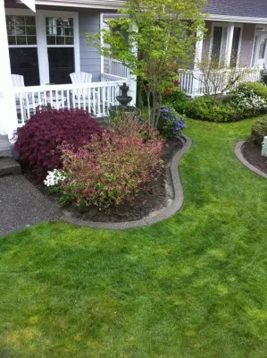 Past Work — Landscape Construction project by Lonnie's Curb-n-lawns LLC