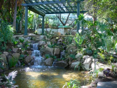 Pasadena Showcase House of Design 2012 - Succulent Water Table — Landscape Design project by California Waterscapes in Pasadena
