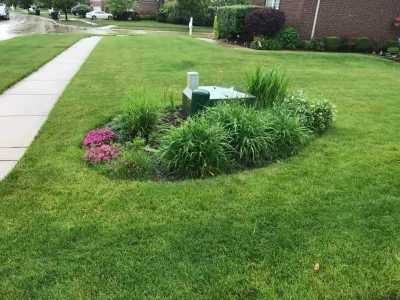 Flower Beds — Landscape Construction project by Luxury Lawns & Landscaping LLC in Medina