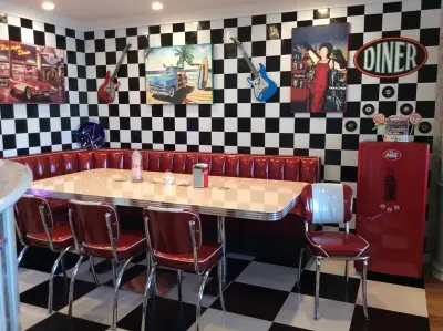 T. Hellmuth - Vintage Furnishings — Home Renovation & Remodeling Services project by A Moment In Time Retro Design