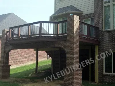 Pillared Terraces — Home Renovation & Remodeling Services project by Kyle Builders, Inc