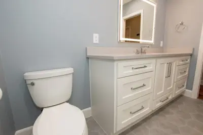 Terrell Hills Restrooms — Home Renovation & Remodeling Services project by Shaw Company Remodeling
