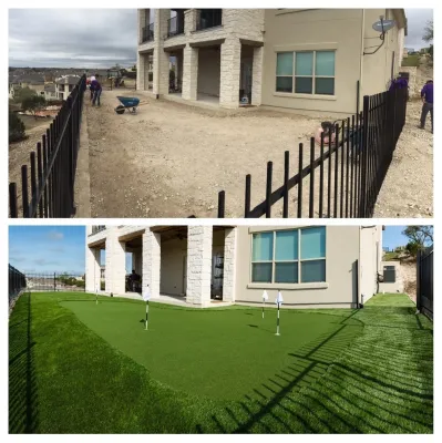 Putting Greens — Landscape Construction project by Magnolia Turf Co.