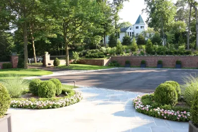 Oyster Bay Cove — Landscape Construction project by Main Street Nursery in Oyster Bay