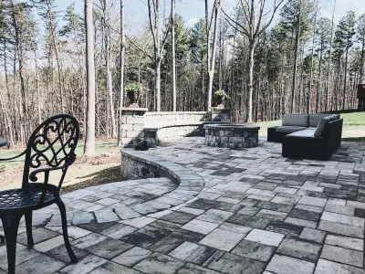 Patios — Landscape Construction project by Makeover My Yard