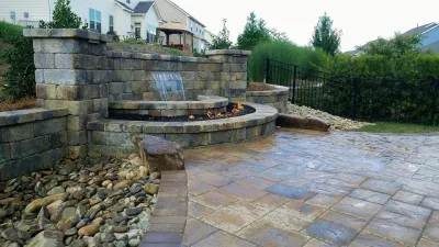 Water Features — Landscape Construction project by Makeover My Yard