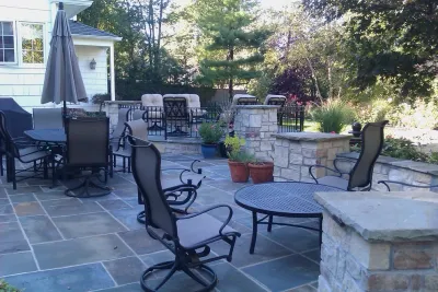 Olathe Backyard Pool — Landscape Construction project by MALA LLC - Michael Ashley Landscape Architecture in Olathe