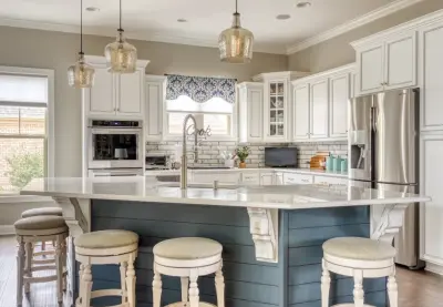 Radiant and Stunning Kitchen Renovation by Porchlight Interiors LLC