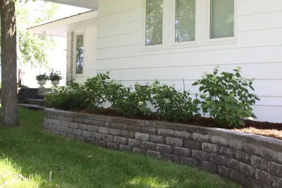 Landscape Design & Install - Gull Lake Home — Landscape Construction project by Mark's Lawn Service, Inc.