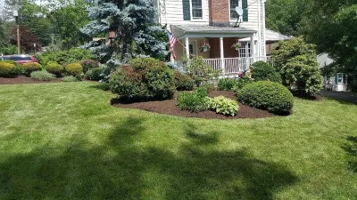 Middlebury Home — Landscape Construction project by Martin's Landscaping, Inc.