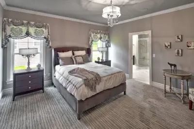Carrara Gray Primary Suite — Interior Design & Decorating project by Ambiance Design Gallery