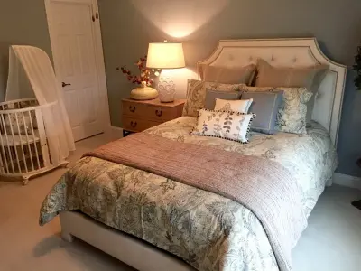 Laid-back Elegance Guest Room by Kelly Simkovich At Main Line Sound & Video