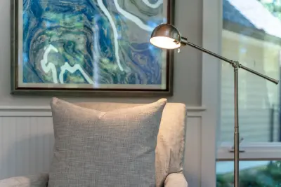 Contemporary Rustic Home Update in Chapel Hill by Brian H Murray Interior Design