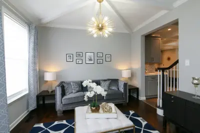 Stylish Lounge Area by Kate Grzymala Design