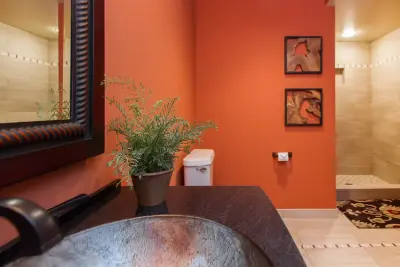 Stylish Basement Space — Interior Design & Decorating project by Cathy Dykman Acinger Design