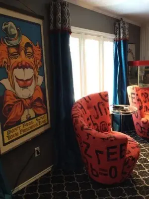Carnival-Themed Game Room — Interior Design & Decorating project by Benny Jackson Designs