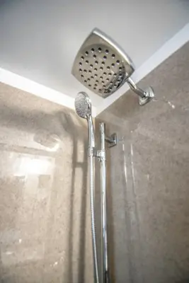 Clayton Condominium Bathroom Renovation — Interior Design & Decorating project by Heather Hannick Designs