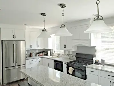 Timeless White Kitchen — Interior Design & Decorating project by CLC Designs, LLC