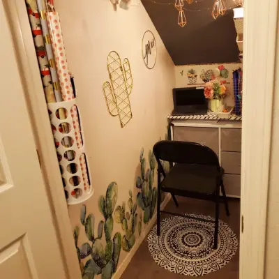 Office Closet Setup — Interior Design & Decorating project by Yenny G Design