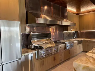 College Grove Al Fresco Kitchen — Interior Design & Decorating project by Hamilton Rae