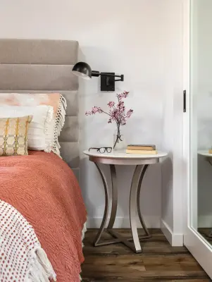 Glamorous Yet Compact College Terrace ADU — Interior Design & Decorating project by Sustainable Home