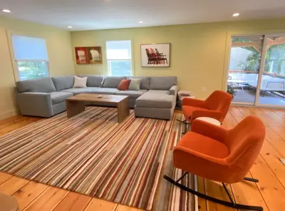 Vibrantly Colored Holiday Retreat by Bespoke Decor