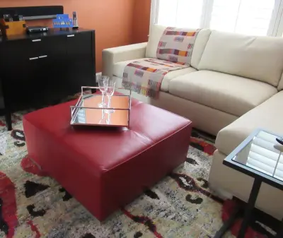 Vibrant Television Living Space by Affordable Interior Design