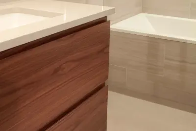 Apartment Bathroom by CAVdesign