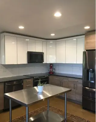 Modern Basement Kitchen — Interior Design & Decorating project by Gracelynn Interiors (Designs By Lauren Tait)