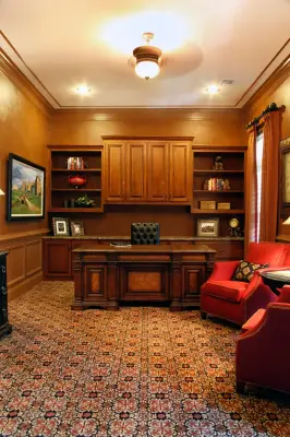 Gentleman's Workspace by MJN & Associates Interiors