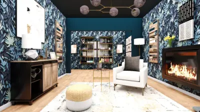 Comfortable Workspace — Interior Design & Decorating project by K&B Interiors