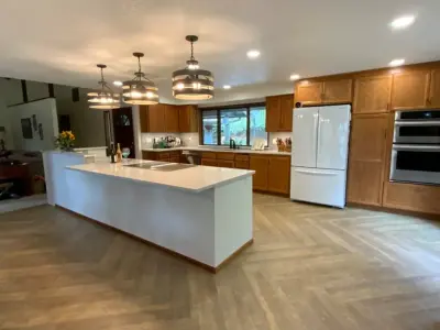 A Wall Falls in This Kitchen — Interior Design & Decorating project by Kathy Hanson & Assoc